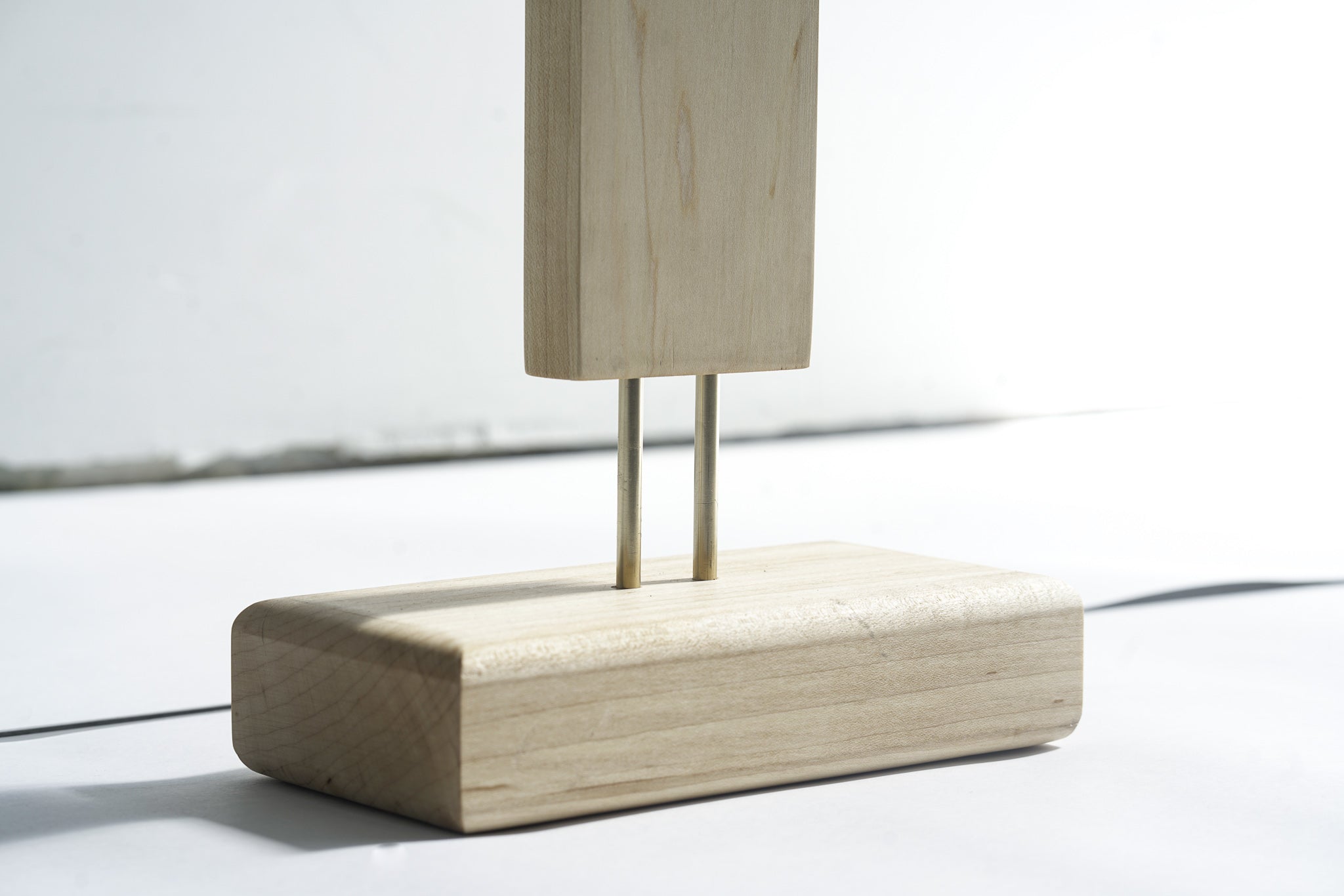 LED Color Changing Hardwood Floor Lamp