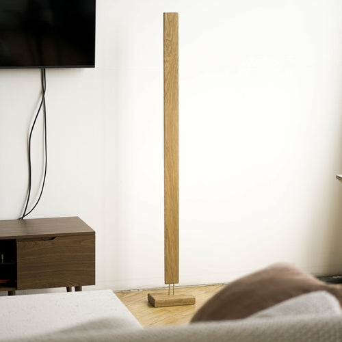 LED Color Changing Hardwood Floor Lamp