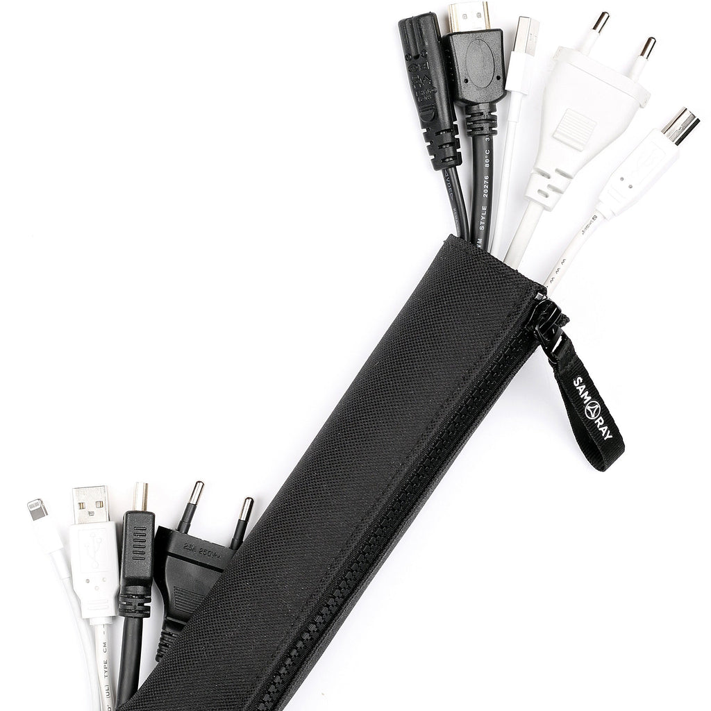 Cable Organizer Sleeve for Desk & Electronics