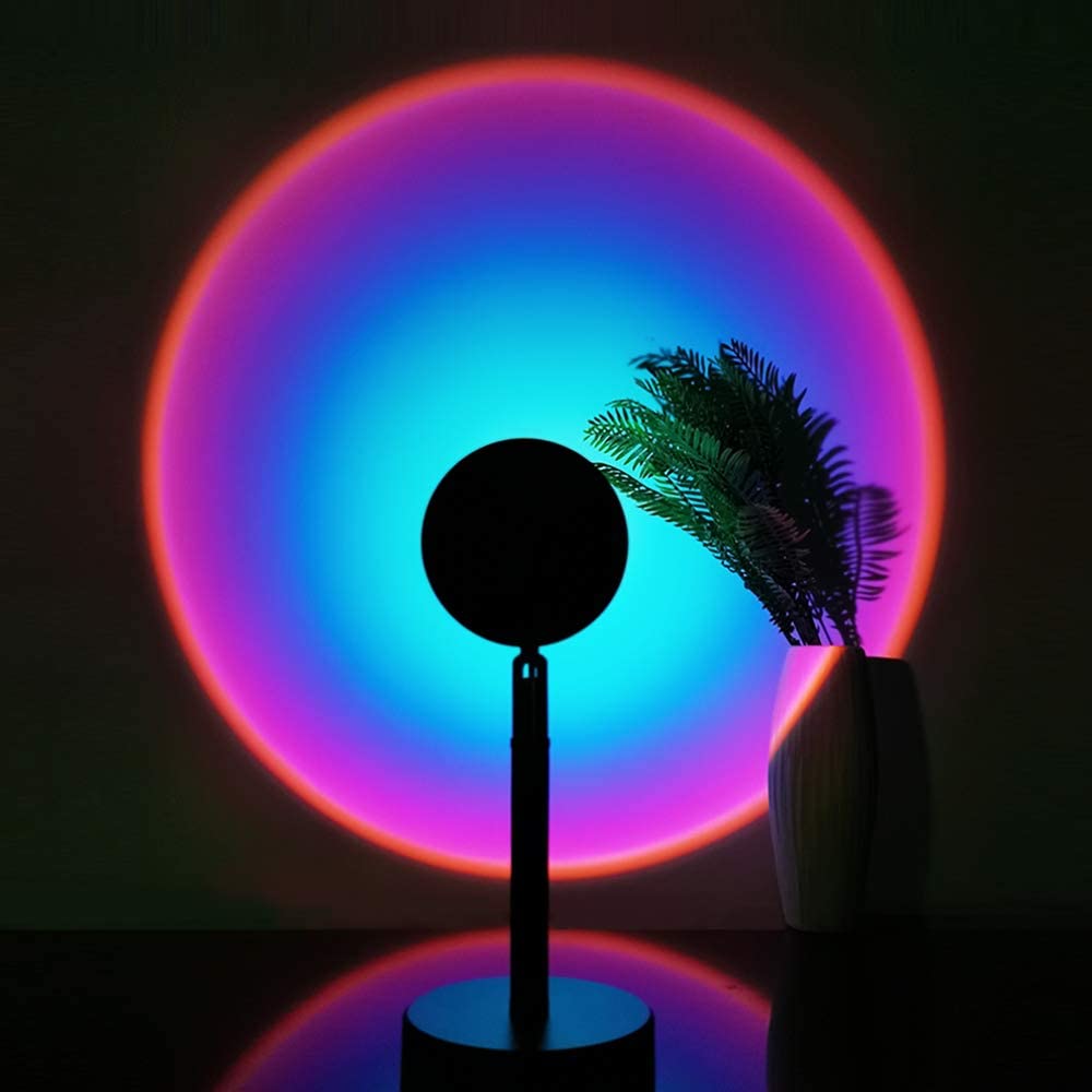 LED Sunset Projection Lamp – 16 Colors