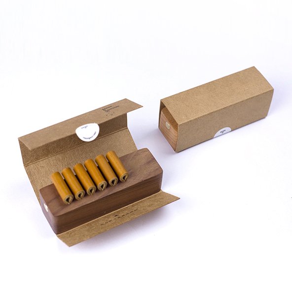 Wood & Leather Cable Manager
